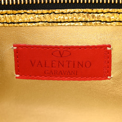 Valentino Garavani Patchwork Crocodile Dome Handbag Multicolor 6 of 15