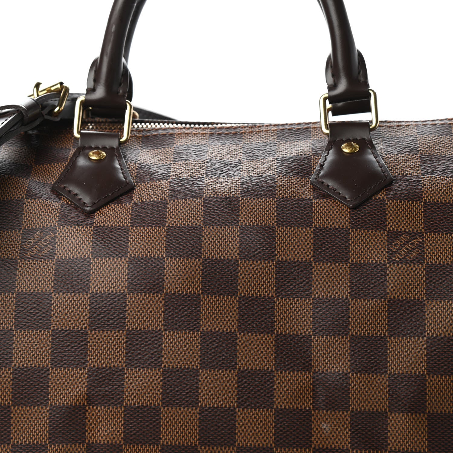 Louis Vuitton Damier Ebene Speedy Bandouliere 30 10 of 11