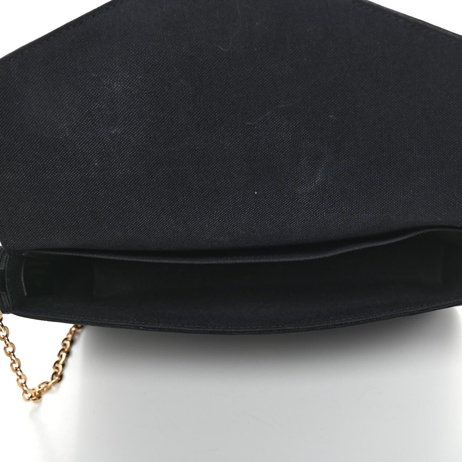 Louis Vuitton Empreinte Pochette Felicie Chain Wallet Black 5 of 5