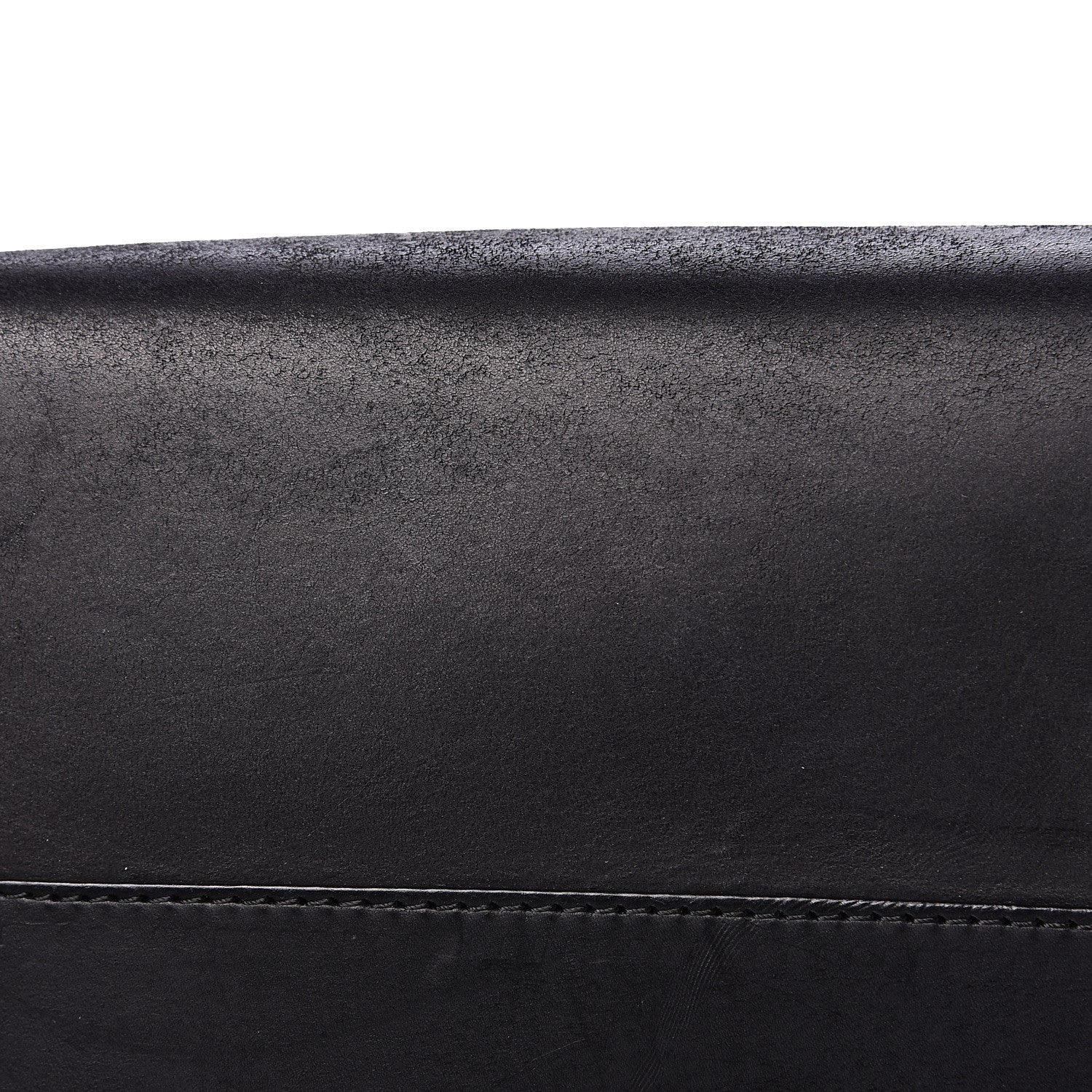 Mansur Gavriel Vegetable Tanned Calfskin Bucket Bag Black Flamma 17 of 17