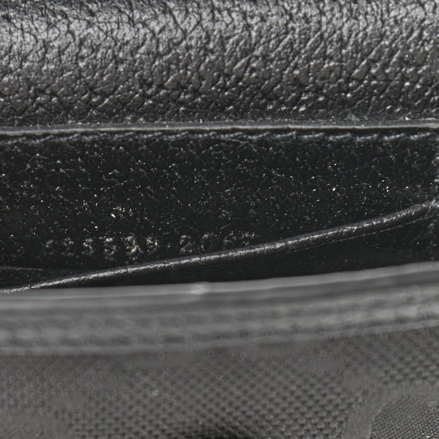 Gucci Econyl Nylon Monogram Off The Grid Crossbody Bag Black 7 of 10