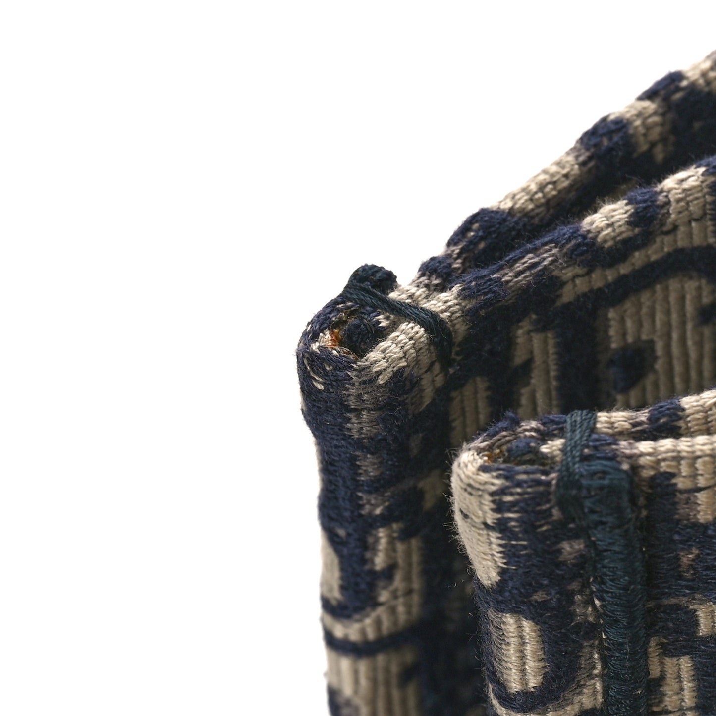 Oblique Medium Book Tote Blue Multicolor