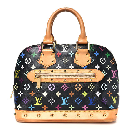 Louis Vuitton Monogram Multicolor Alma PM Black 1 of 10