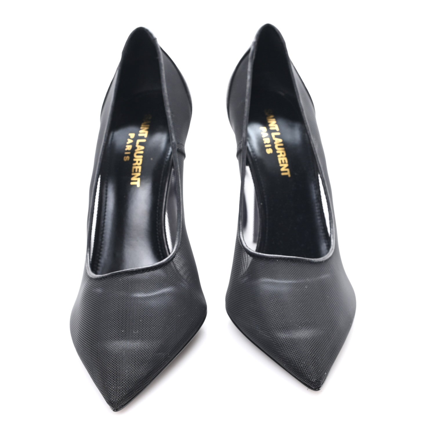 Saint Laurent Mesh 105 Anja Pumps 36 Black 2 of 8