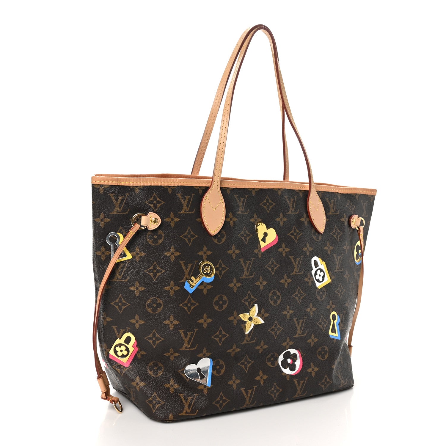 Louis Vuitton Monogram Love Locks Neo Neverfull MM 4 of 11
