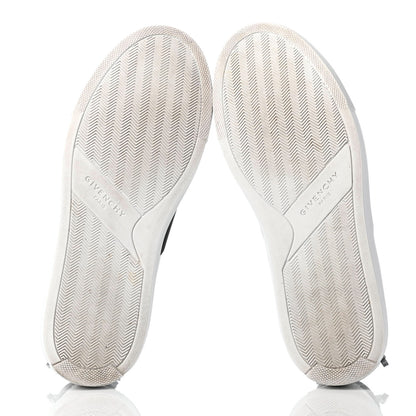 Givenchy Calfskin Band Logo Womens Urban Street Sneakers 36 White Black 5 of 10