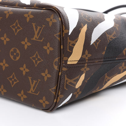 Louis Vuitton X LOL Monogram Neverfull MM Gold Silver 10 of 11