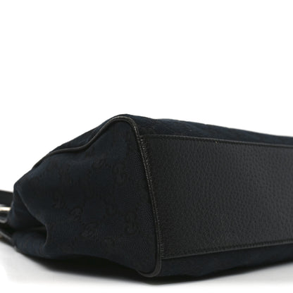 Gucci Monogram Medium Charmy Shoulder Bag Black 9 of 10