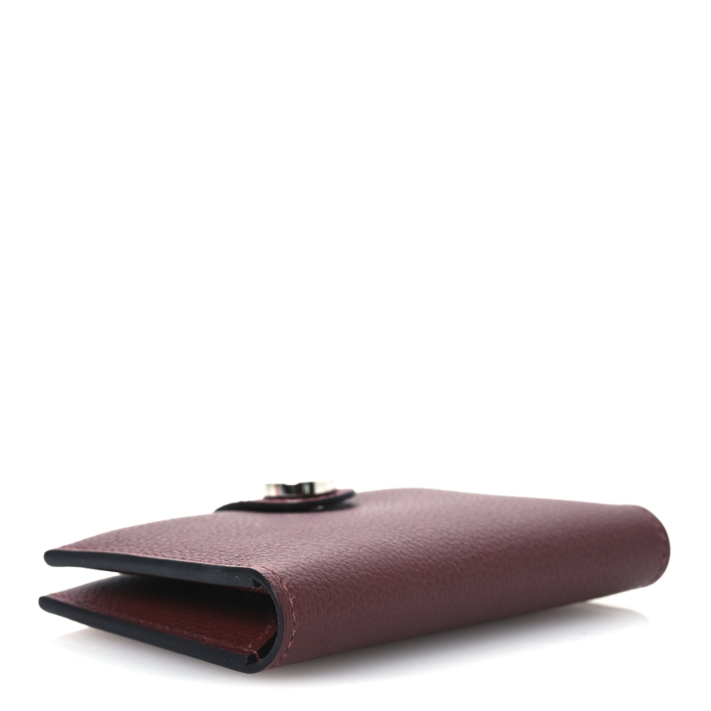 Evercolor Bi-Color RMS Card Holder Rouge H Rouge Sellier