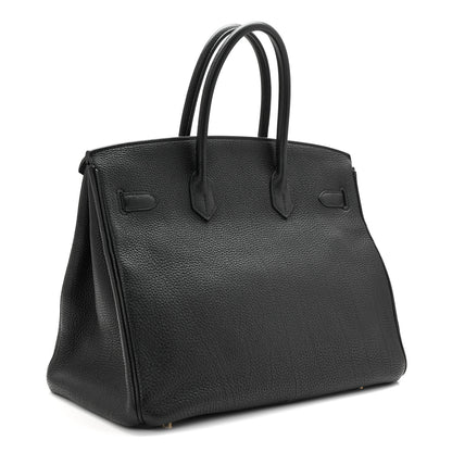 Hermes Togo Birkin 35 Black 3 of 10