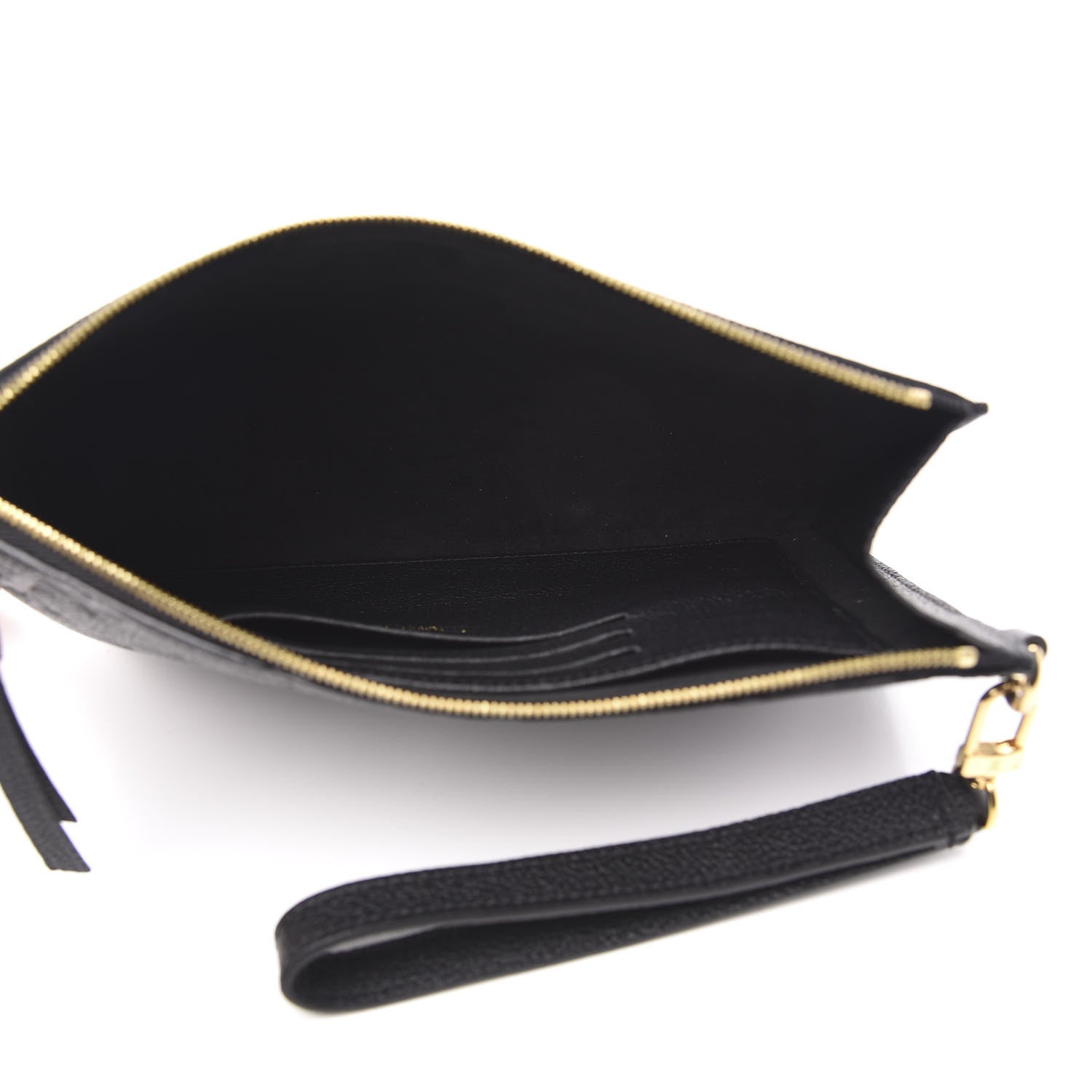 Louis Vuitton Empreinte Pochette Melanie MM Black 5 of 9