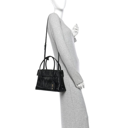Miu Miu Nappa Solitaire Bag Black 2 of 10