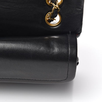 Chanel Lambskin Quilted Small Double Flap Black 20 of 23