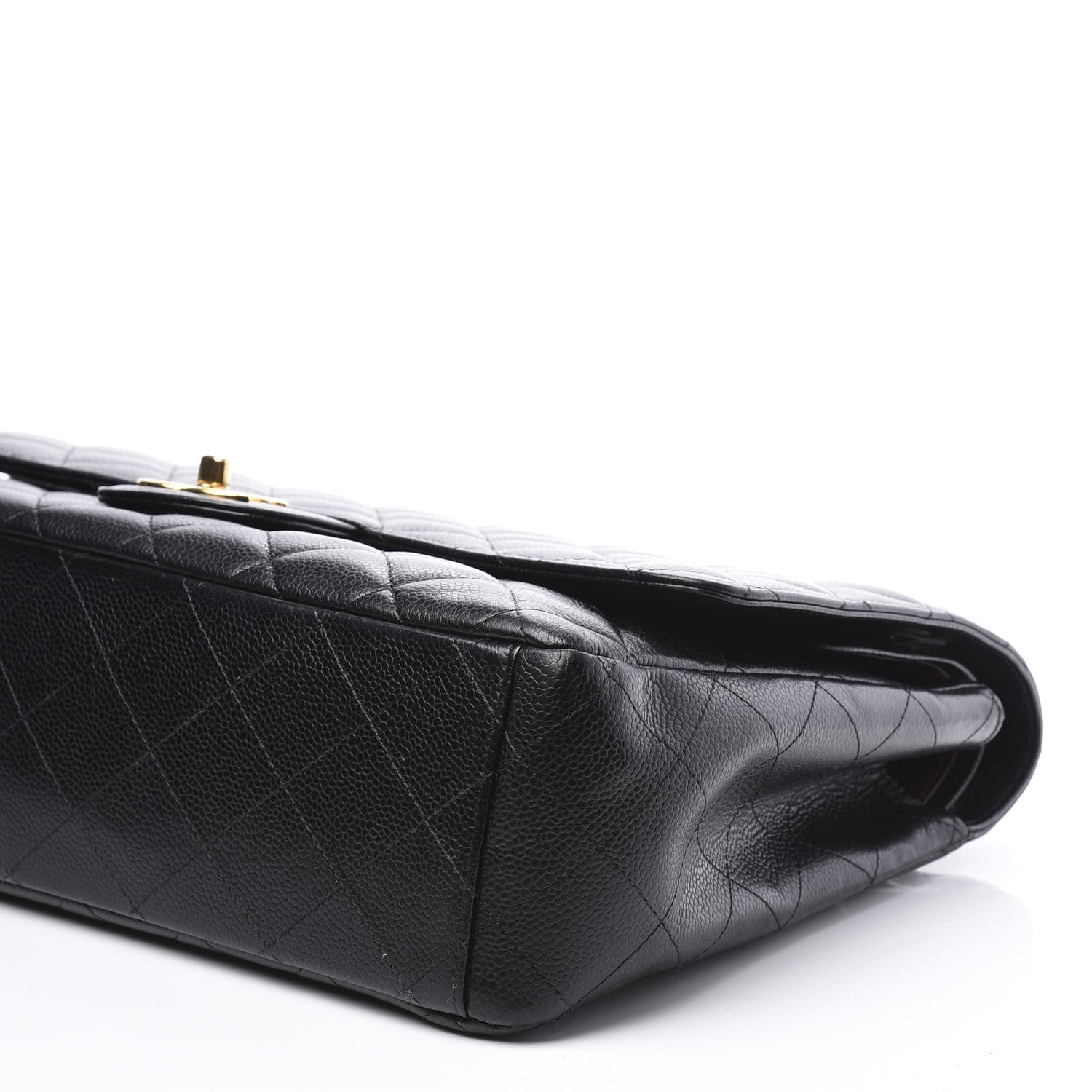 Chanel Caviar Quilted Maxi Double Flap Black 9 of 11