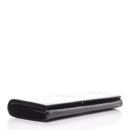 Gucci Patent Microguccissima Small Broadway Clutch Black 4 of 9