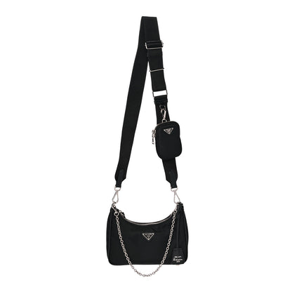Prada Nylon Re-Edition 2005 Shoulder Bag Black 1 of 9