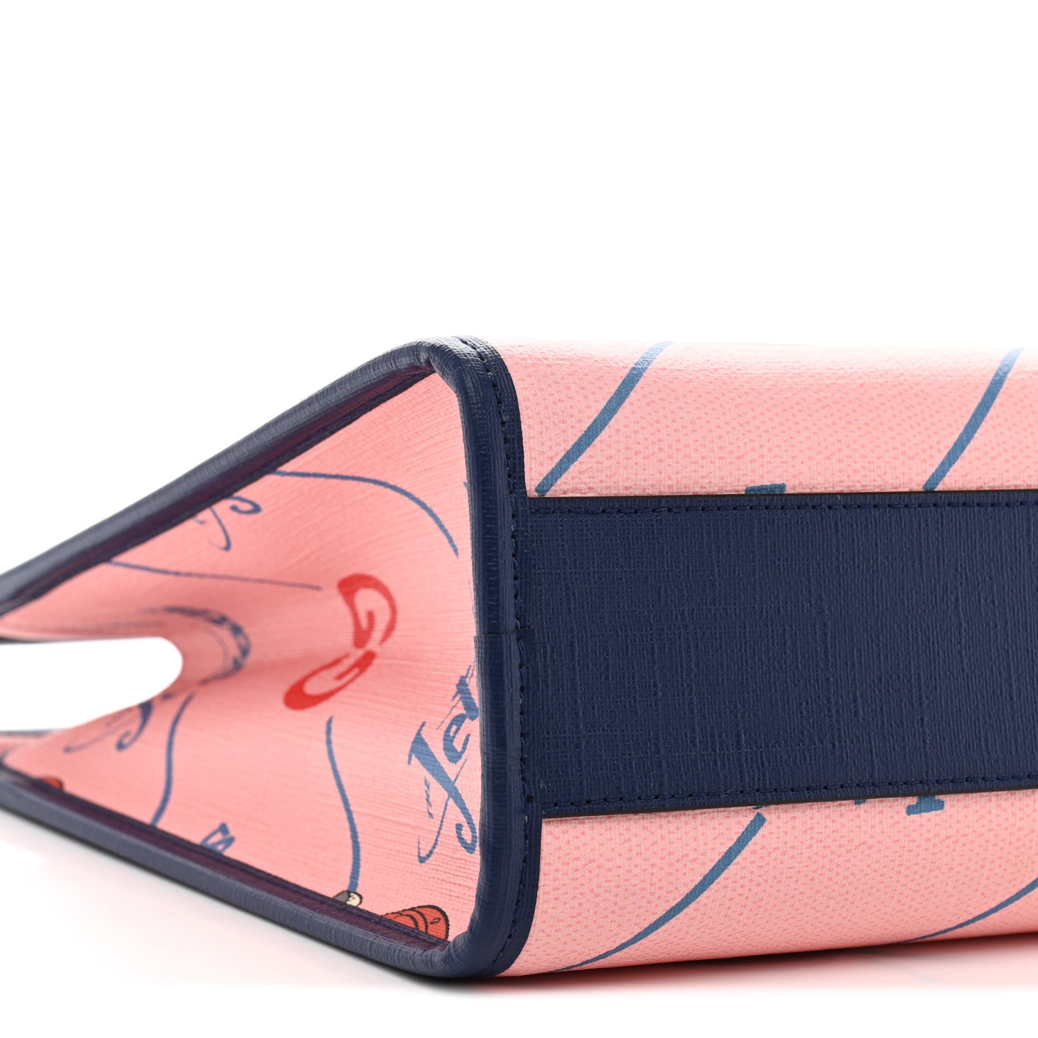 Gucci Coated Canvas Interlocking G The Jetsons Childrens Tote Pink