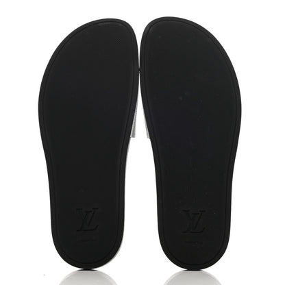 Louis Vuitton Rubber Monogram Mens Waterfront Mules 8 Macassar 5 of 8