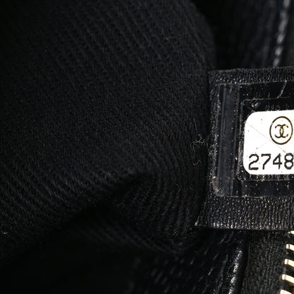 Chanel Caviar Diamond Stitched Small Top Handle Flap Black 7 of 10