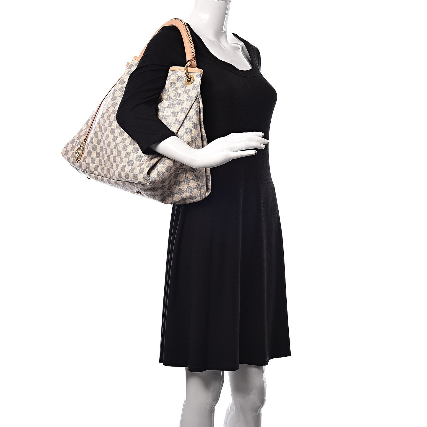 Damier Azur Artsy MM