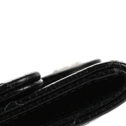 Chanel Caviar Quilted Flap Card Holder Wallet Black 10 of 10