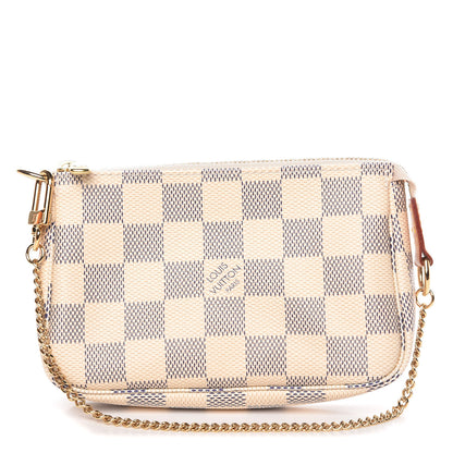 Louis Vuitton Damier Azur Mini Pochette Accessories 1 of 8