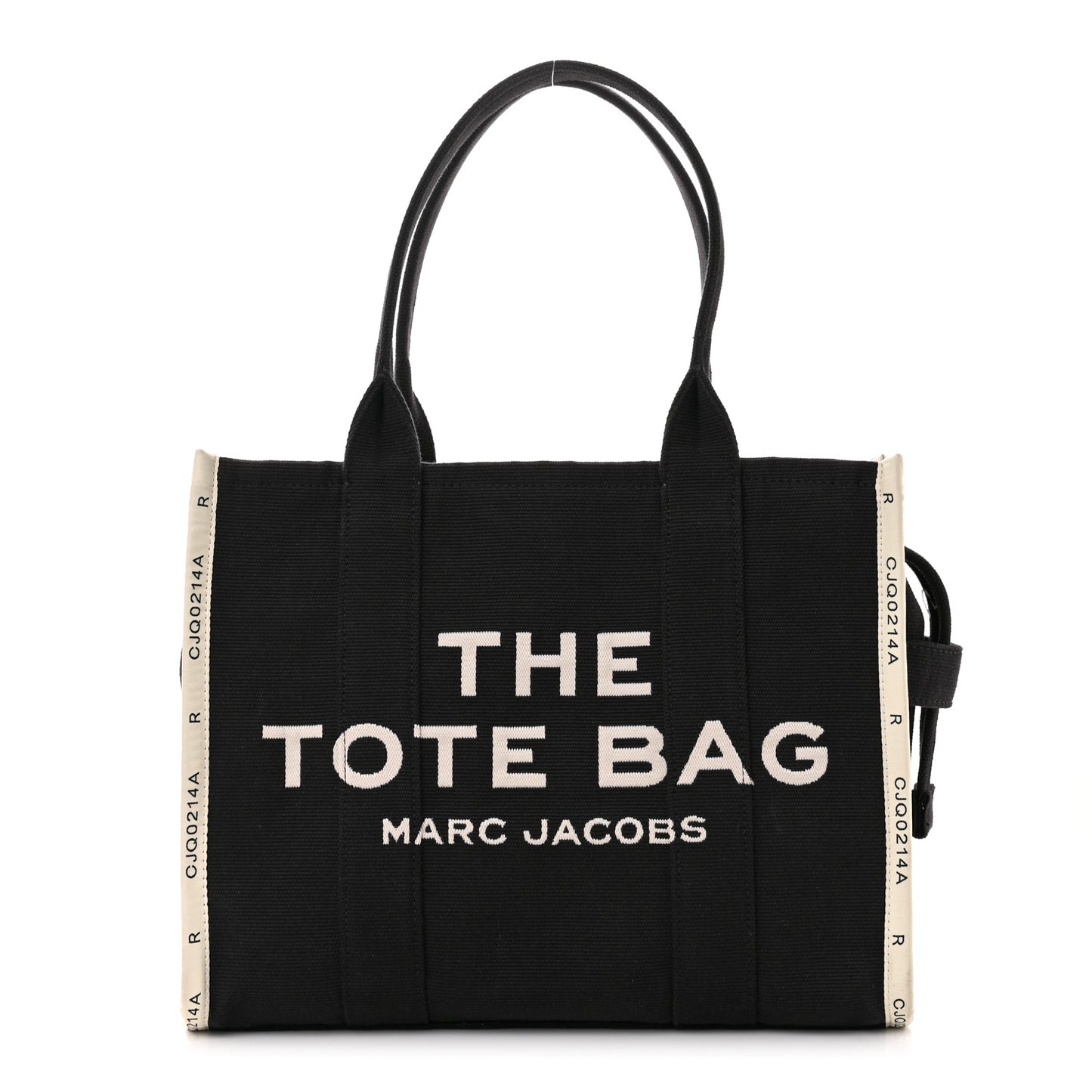 Jacquard Large The Traveler Tote Bag Black