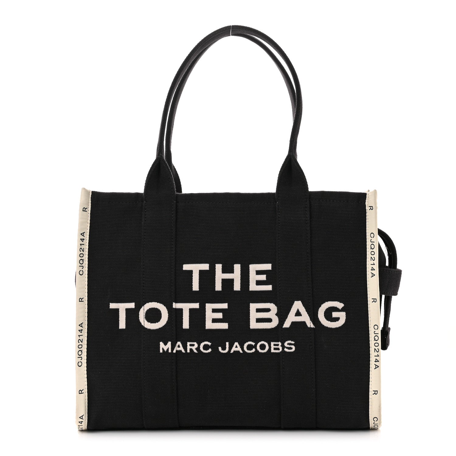 Marc Jacobs Jacquard Large The Traveler Tote Bag Black 1 of 12