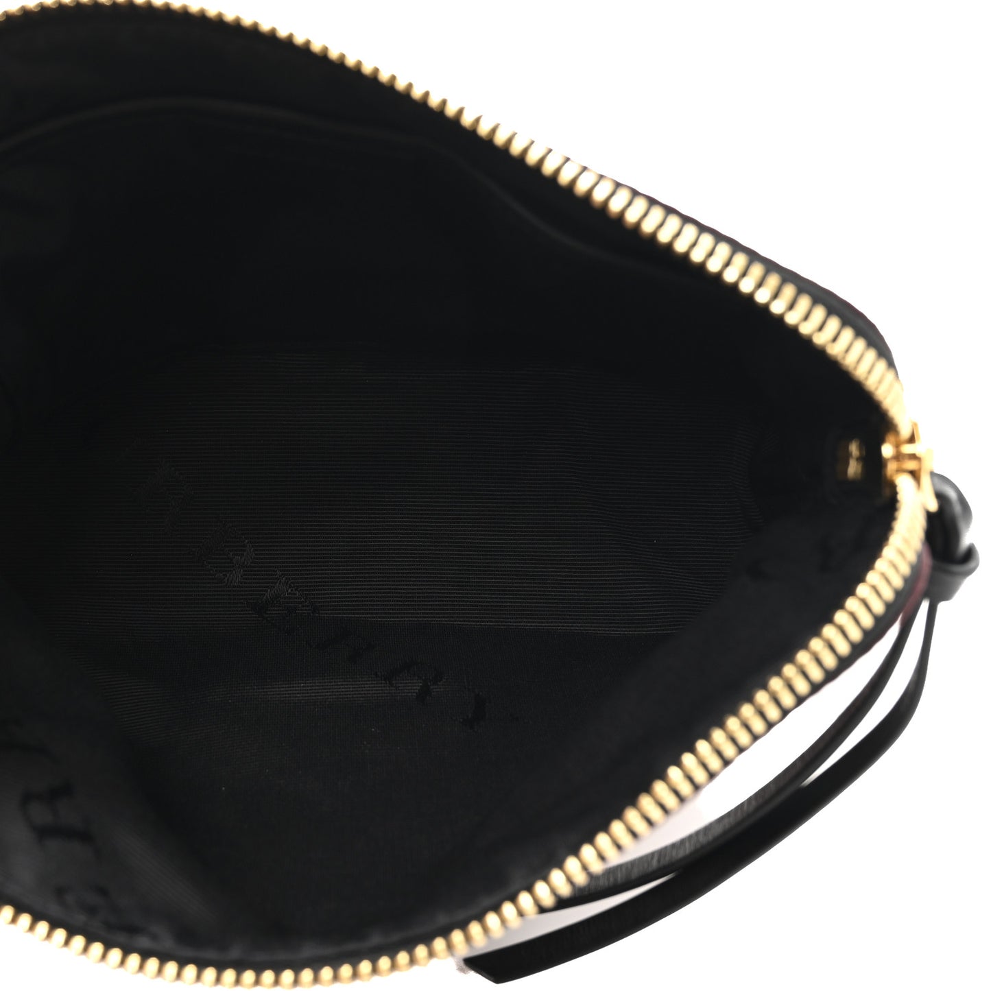 Nylon Top Pouch Burgundy