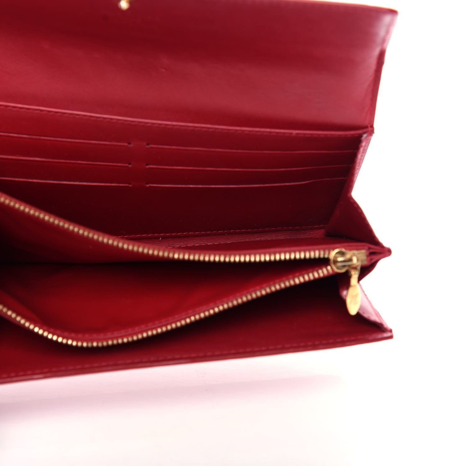 Louis Vuitton Vernis Sarah Wallet Pomme D'Amour 5 of 7