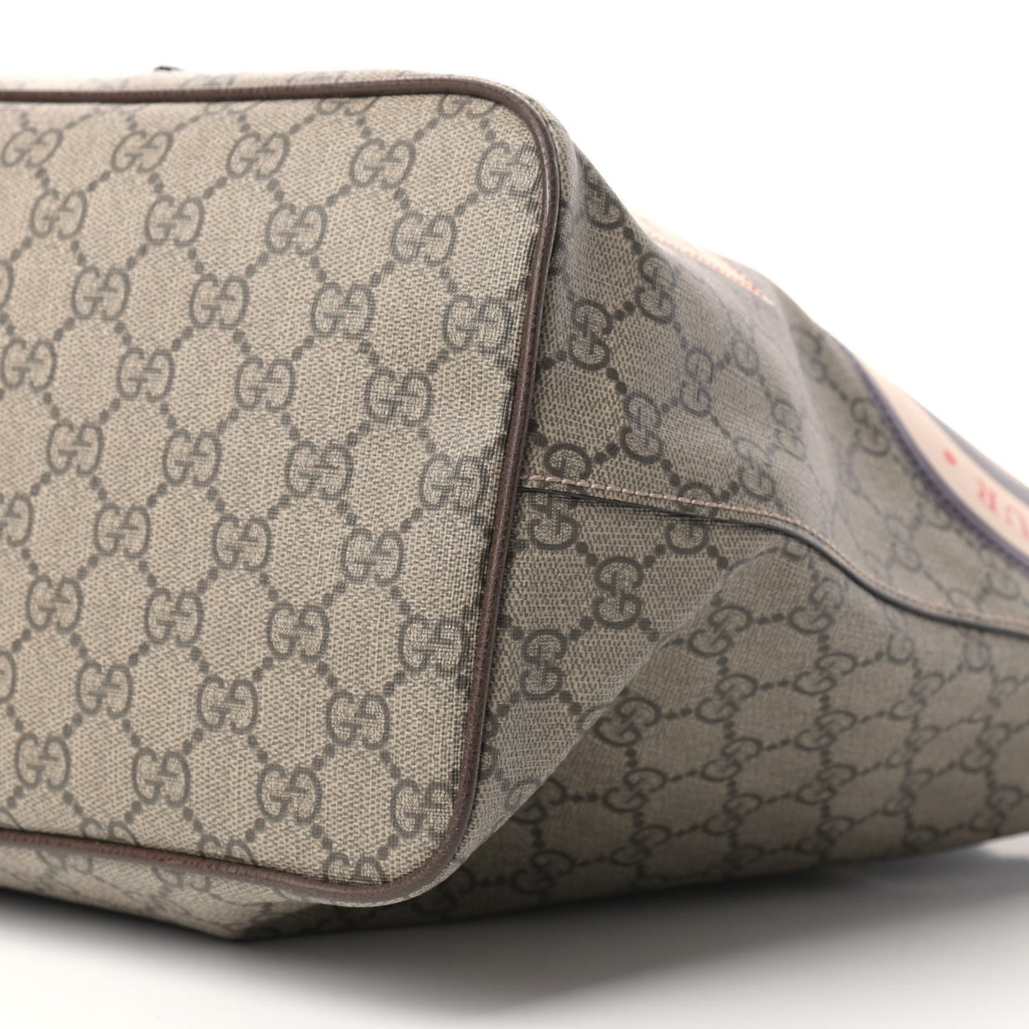 Soft GG Supreme Monogram Courrier Medium Crossbody Tote Beige New Acero