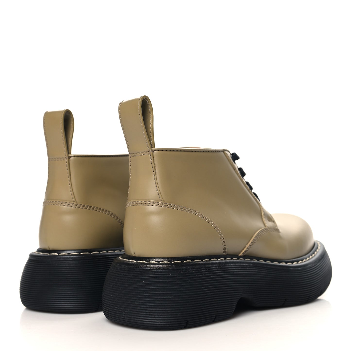 Calfskin Bounce Lace Up Ankle Boots All 37 Spice Black