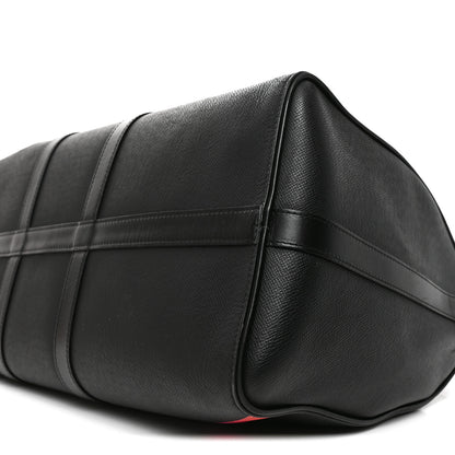 Louis Vuitton Taiga Rainbow Keepall Bandouliere 50 Black 9 of 9