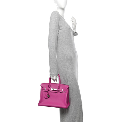 Hermes Taurillon Novillo Birkin 30 Magnolia 2 of 10