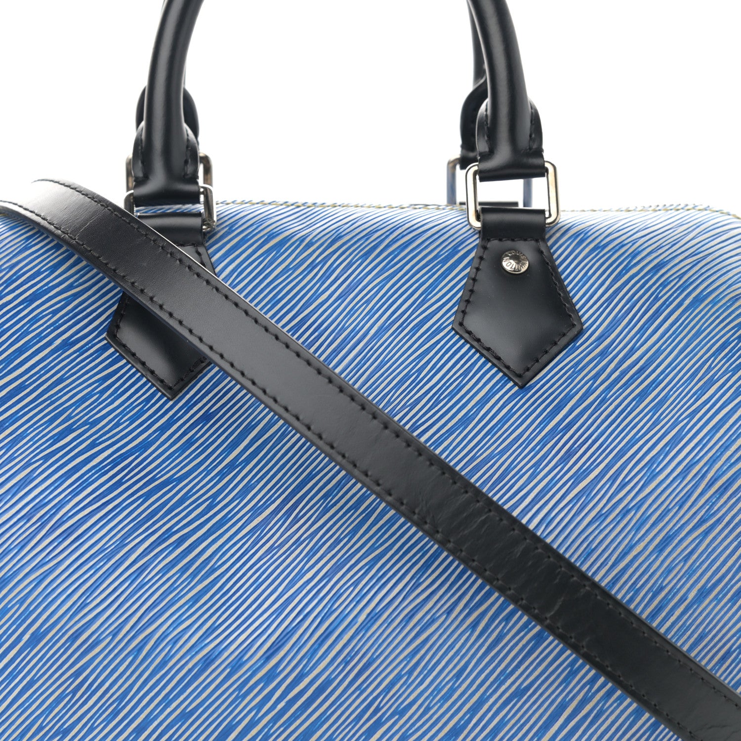 Louis Vuitton Epi Speedy Bandouliere 25 Denim Light 8 of 10