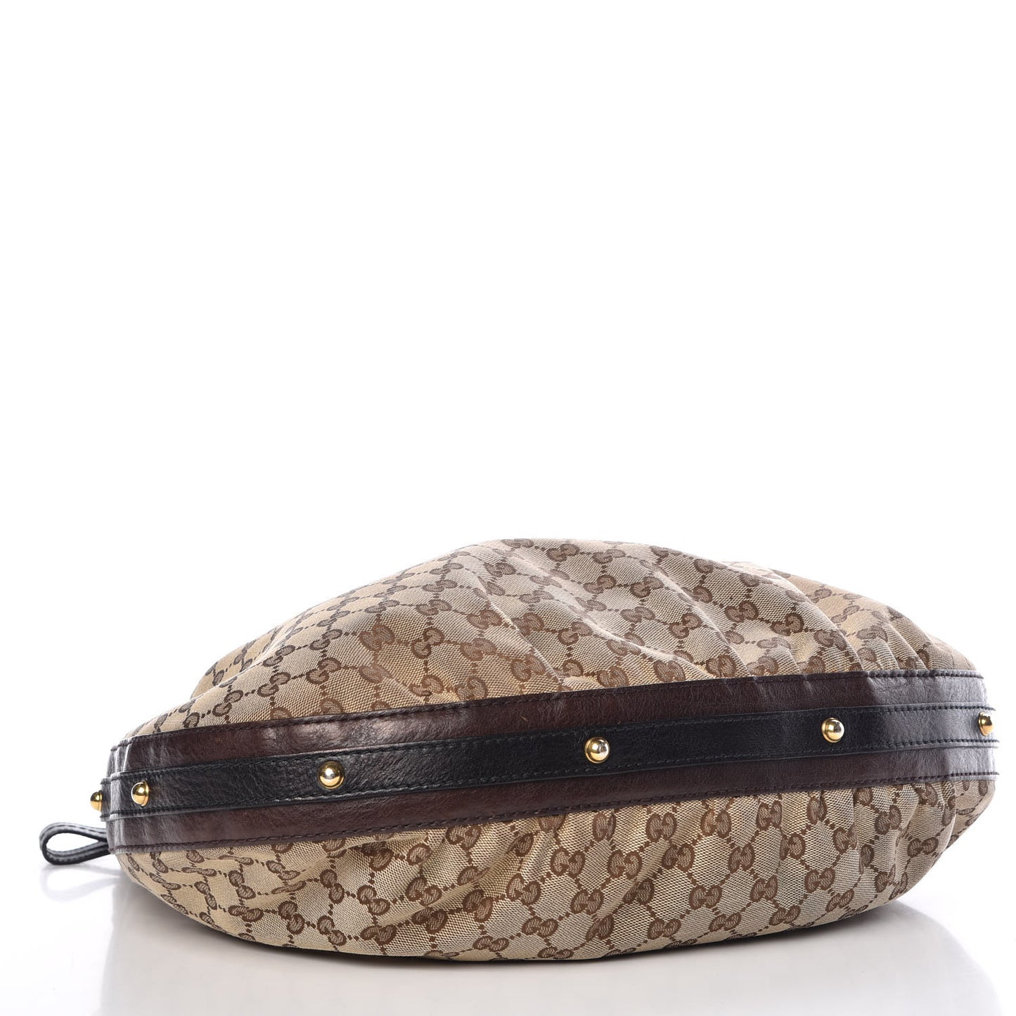 Monogram Medium Interlocking Hobo Dark Brown