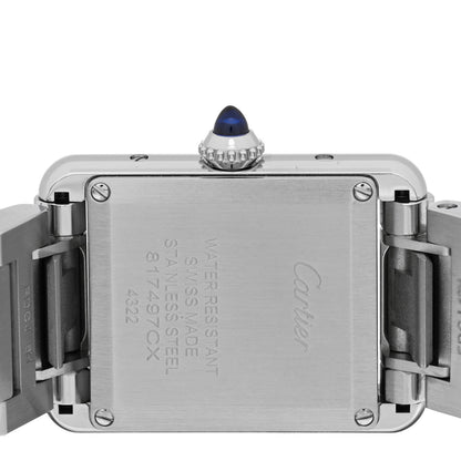 Cartier Stainless Steel 22mm Tank Must Quartz Watch 4 of 5