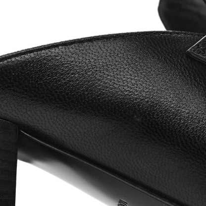 Hermes Goatskin Tuileries Mules 37 Black 10 of 13