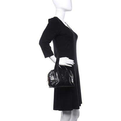 Saint Laurent Textured Patent Mini Bag Black 2 of 10