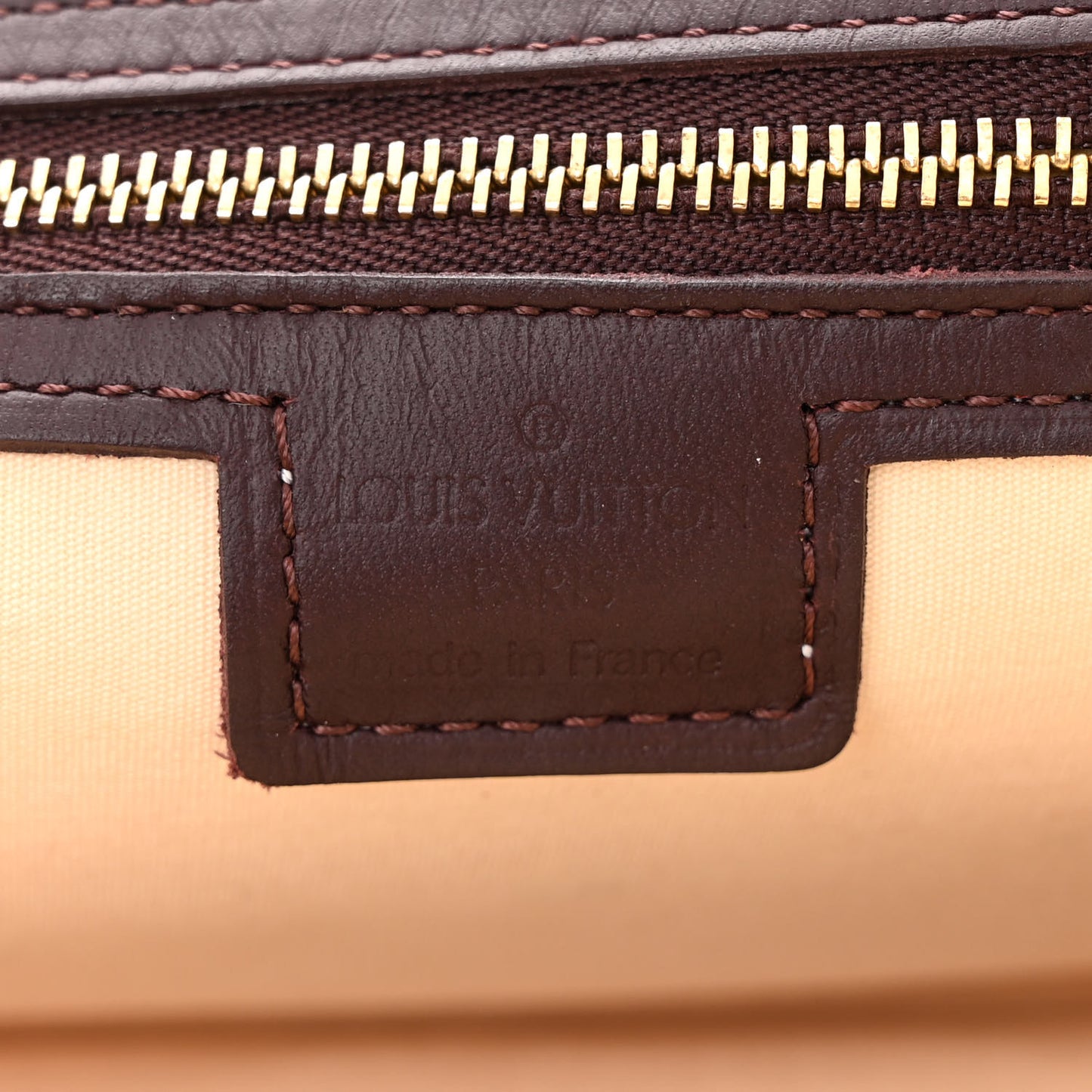 Mini Monogram Alma Long Cherry