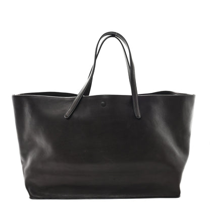 The Row Polished Saddle Calfskin Idaho XL Dark Brown 1 of 10