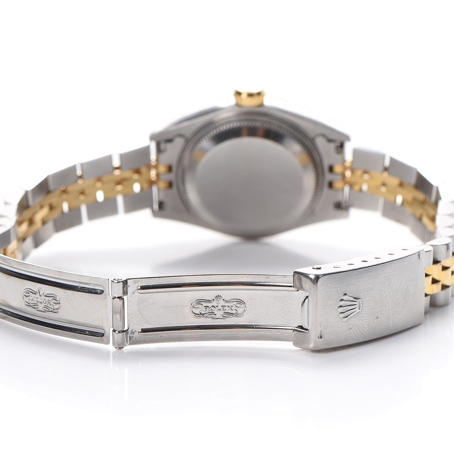 Rolex Stainless Steel 18K Yellow Gold 26mm Oyster Perpetual Datejust Watch Champagne 69173 9 of 12