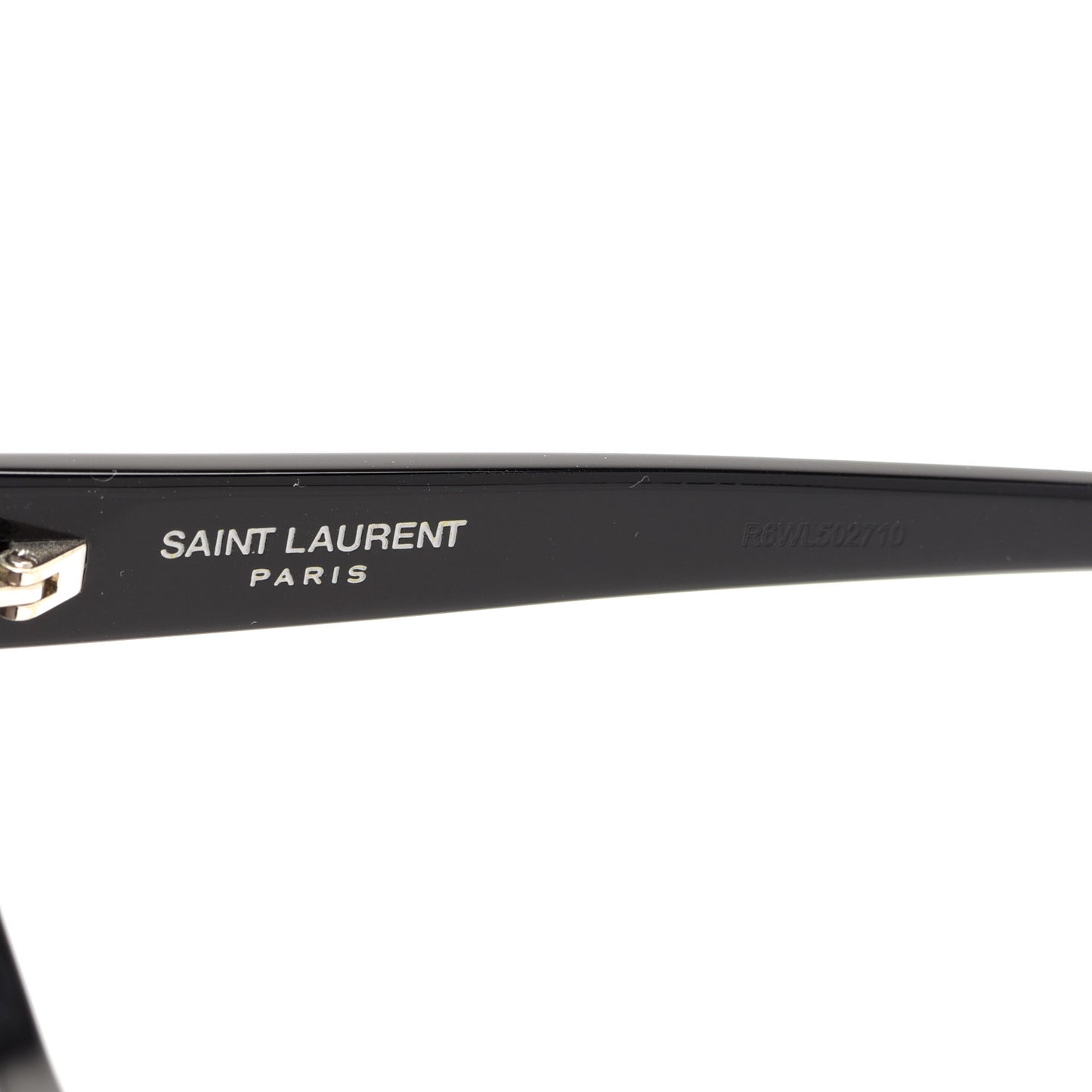 Acetate Mica Cat Eye Sunglasses SL 276 Black