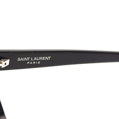 Saint Laurent Acetate Mica Cat Eye Sunglasses SL 276 Black 6 of 8