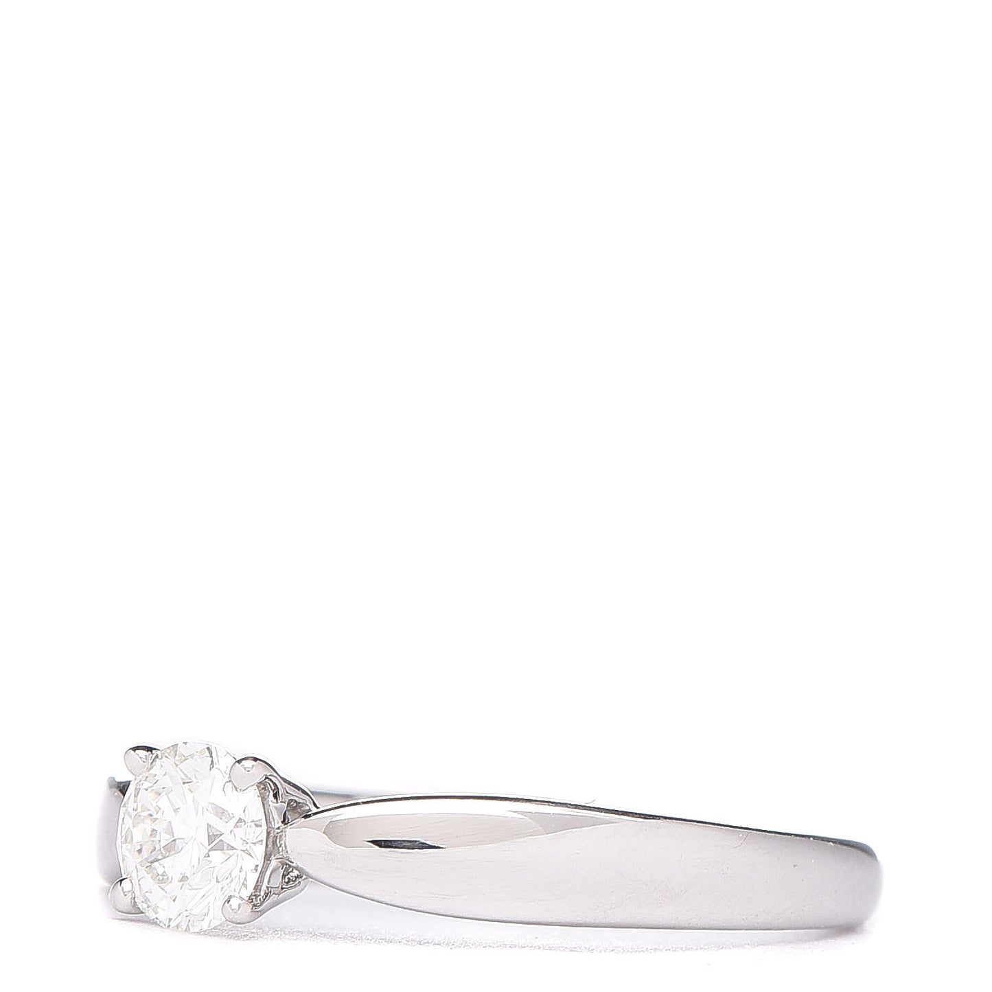 Platinum Diamond .30ct Harmony Solitaire Engagement Ring 48 4.25