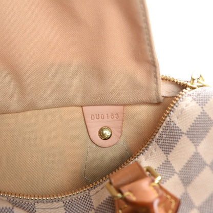 Louis Vuitton Damier Azur Speedy Bandouliere 25 7 of 10
