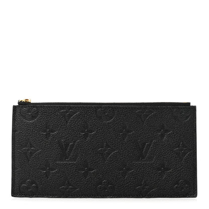 Louis Vuitton Empreinte Felicie Chain Wallet Zippered Insert Black 1 of 6