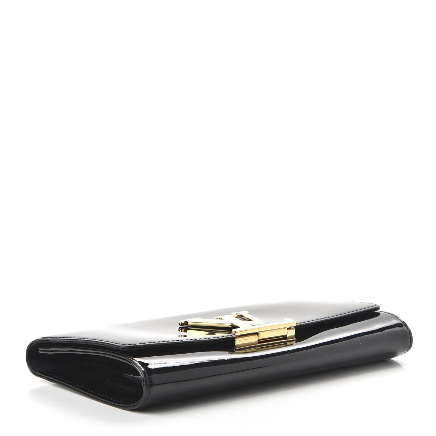 Patent Louise Wallet Black