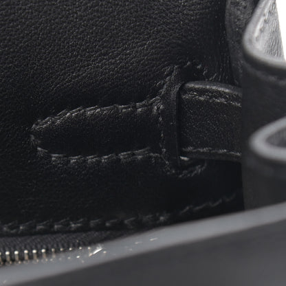 Hermes Swift Kelly Retourne 25 Black 13 of 35