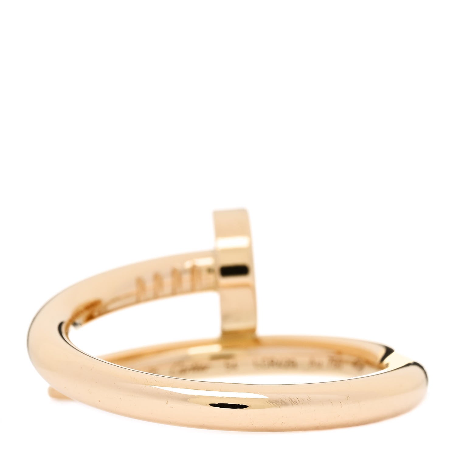 Cartier 18K Yellow Gold Juste Un Clou Ring 54 7 3 of 6